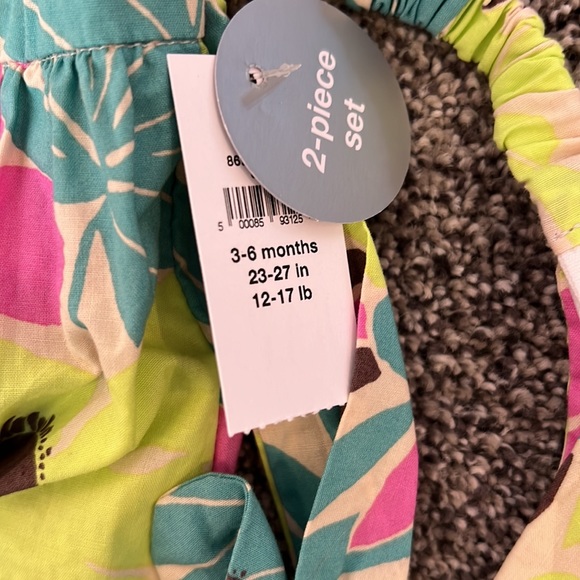 Baby Gap romper with headband baby girl 3-6 months - Picture 2 of 2